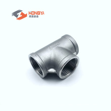 Threaded stainless steel TEE CLASS150